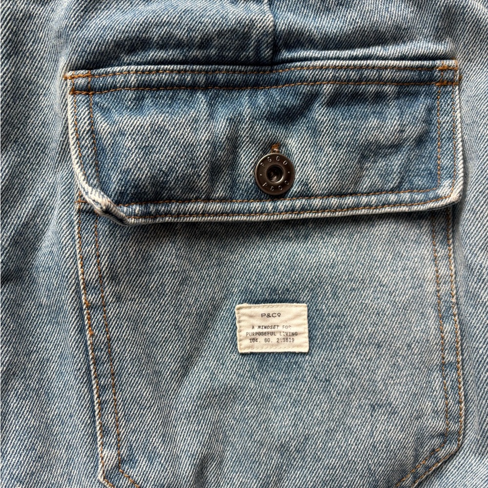 P&Co. Service Fatigue Denim - Picture 3 of 4